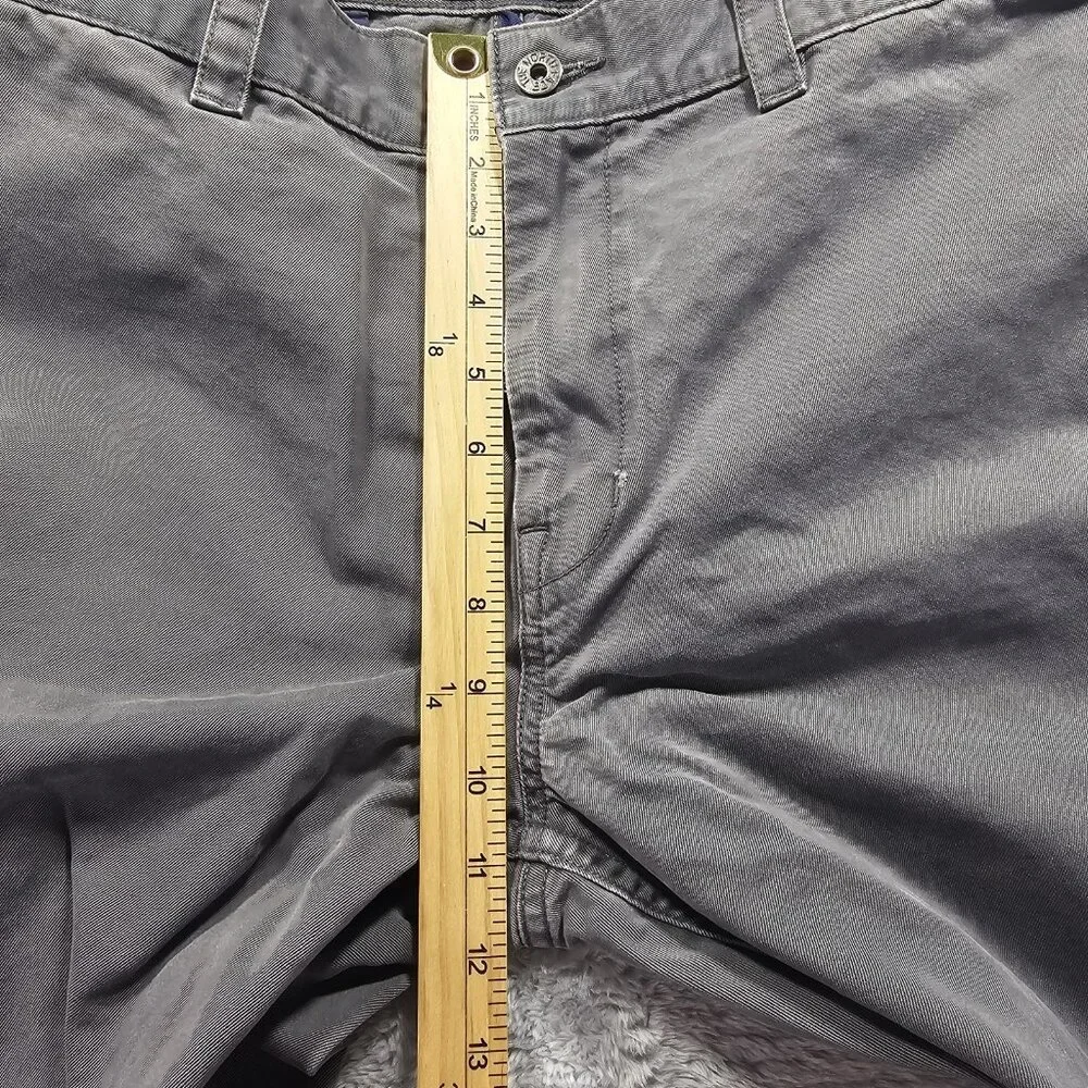 The North Face Pants Mens 38 (36x30.5) Canvas Outdoor Hiking Trousers Charcoal